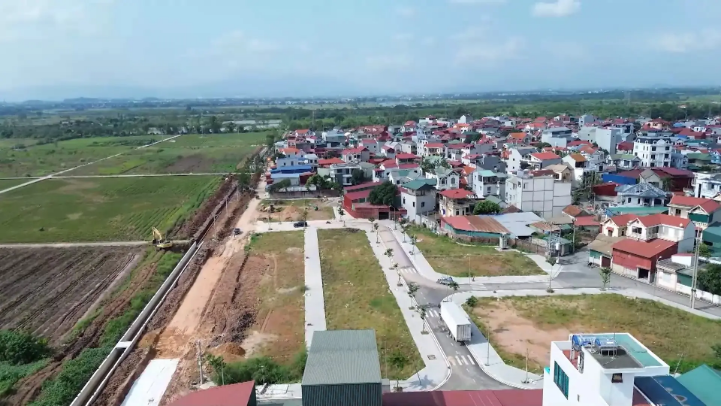 Giá trúng đấu giá đất ở Hát Môn cao nhất 117 triệu đồng/m²